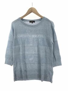 Reflect Reflect linen. summer вязаный свитер size11/ оттенок голубого #* * eac2 женский 