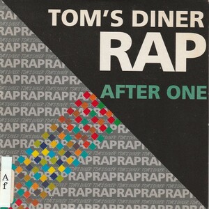 独CD★After One★Tom's Diner Rap／After Two（Suzanne Vega）★90年★ZYX6391-8★試聴可能