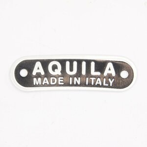 Seat badge Vespa Lambretta -AQUILA MADE IN ITALY- シートバッジ リプロ品 アクイラ VESPA sprint super 180ss 50s 150GL VBA vbb vla