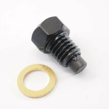 Screw oil filler/oil drain M8x8 mm SIP for Vespa 50S ET3 VBB VBA VNA Super Sprint PX200E PX125E Rally ベスパ ドレンボルト_画像2