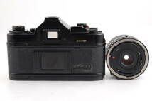 動作品 キャノン Canon A-1 レンズ NEW FD 24mm f2.8 黒 ブラック MF 一眼レフ フィルムカメラ 管K5466_画像7