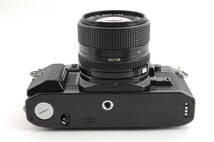 動作品 キャノン Canon A-1 レンズ NEW FD 24mm f2.8 黒 ブラック MF 一眼レフ フィルムカメラ 管K5466_画像6