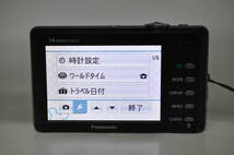 動作品 パナソニック Panasonic LUMIX DMC-FP3 ルミックス ディズニーモデル 黒 ブラック コンパクトデジタルカメラ 箱 充電器付 管K5555_画像8
