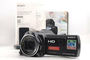動作品 ソニー SONY HANDYCAM HDR-PJ630V ハンディカム デジタルビデオカメラ 箱 取説 充電器 リモコン付 管K5677