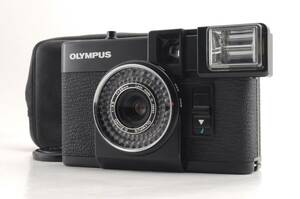 赤ベロOK 動作品 オリンパス OLYMPUS PEN EF レンジファインダー コンパクトフィルムカメラ ケース付 管K5759