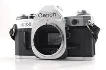 シャッター鳴き無し 動作品 キャノン Canon AE-1 ボディ シルバー MF 一眼レフ フィルムカメラ 管K5761_画像1