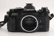 シャッター鳴き無し 動作品 キャノン Canon AE-1 PROGRAM ボディ 黒 ブラック MF 一眼レフ フィルムカメラ 管K5766_画像2