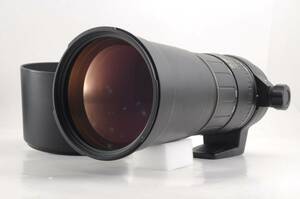 動作品 シグマ SIGMA 170-500mm f5-6.3 APO キャノン用 Canon AF 一眼カメラレンズ フード付 管80K5746