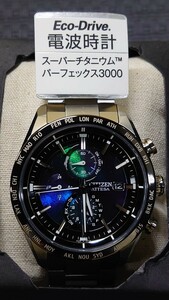 【新品・未使用】AT8188-64L UNITE with BLUE 　シチズン　アテッサ　CITIZEN ATTESA バンド未調整