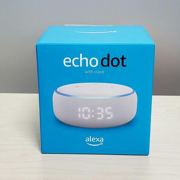 希少 Amazon echo dot with clock 第3世代