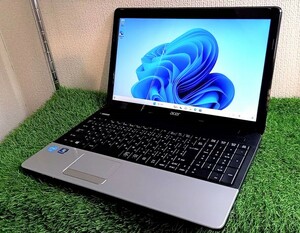 【在庫処分特価☆エイサー】office付☆即日可☆ノート☆4GB/SSD256GB/Celeron/Win11 Home/当日発送☆Acer E1-531-M14D/K7【No3309】