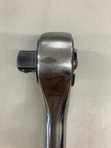 【中古品】Snap-on(スナップオン) 1/2"12.7sq差込角丸型ヘッドラチェット S872 ITBK2IRBPSW8_画像4