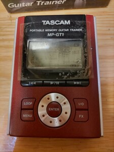 TASCAM　ギタートレーナー　MP-GT1　タスカム　エレキギター　チューナー　エフェクター　テンポ　キー調整　メトロノーム　