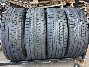 215/55R17 4本 スタッドレス ブリヂストン アイスパートナー 2 中古 (103522 K1604) ICEPARTNER 2 クラウン ブリザック 