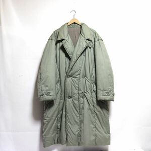 希少【ISSEY MIYAKE イッセイミヤケ】0DL16003 VINTAGE/DOUBLE LONG PUFFER COAT中綿 ビッグシルエット コートトレンチコート