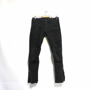 希少【G-star Raw ジースターロゥ】THYS 5620 3D SUPER SLIM/立体裁断/ストレッチ デニム パンツ/裾ジップ 