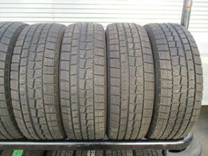 ★☆185/60R15 84Q ダンロップ WINTER MAXX WM01 スタッドレス 2019年製 4本 送料込 T35401222☆★インボイス領収書発行可能