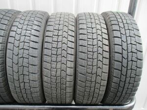 ★☆155/65R14 75Q ダンロップ WINTER MAXX WM02 スタッドレス 2018年製 4本 送料込 T35651228☆★インボイス領収書発行可能