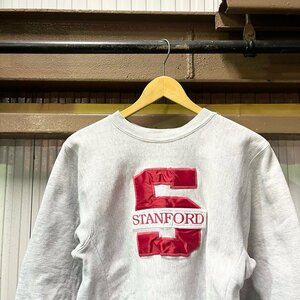 ヴィンテージ STANFORD CRABLE SPORTSWEAR スウェット Sサイズ スタンフォード カレッジスウェット USA製 アメリカ製 digjunkmarket