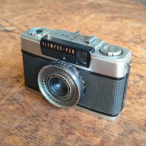 1973年 OLYMPUS-PEN EE-3 オリンパスペン ヴィンテージカメラ 店舗インテリア 什器 古道具 現状品 digjunkmarket