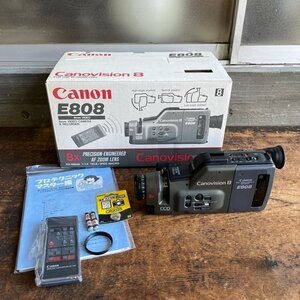 未使用長期保管品 Canon 8mmビデオカメラ E808 Canovision8 当時物 1989年 直接引取歓迎(横浜市) digjunkmarket