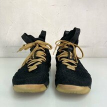 NIKE ナイキ Lebron 15 XV レブロン 28cm バッシュ Black / Metallic Gold A01754-006 ブラック 黒 スニーカー 現状品 直接引取歓迎(横浜市_画像2