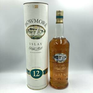 1.31 NG-B1974★訳あり! BOWMORE ISLAY 12年★クール便不可/容量 1000ml/アルコール分 43%/スコッチウイスキー/DH7 EB3