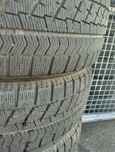 一部地域送料無料　中古 195/50R16 ブリヂストン ブリザックVRX スイフト アクア 4本 ミゾ有り_画像5