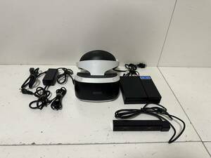 【SONY PS4 PSVR CUH-ZVR1 CUHJ-1601 本体 カメラ プロセッサーユニット ACアダプタ ケーブル】【簡易チェック/通電起動確認済み】