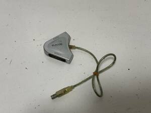 【ELECOM エレコム USB to PS PS2 コントローラー コンバータ JC-PS102USV 本体 PLAYSTATION コントローラ コンバーター】