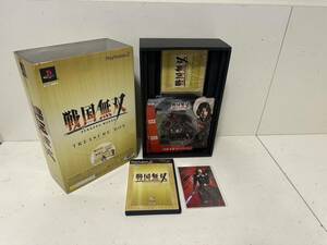 【ほぼ未使用美品】【SONY PS2 ソフト 戦国無双 トレジャーボックス 本体 TREASURE BOX】