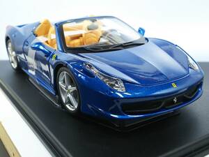 未展示 縮尺1/24 #13 Ferrari 458 SPIDER 2011 展示ケースと冊子付 レ グランディ フェラーリ デアゴスティーニ 同梱歓迎 追跡可 匿名配送