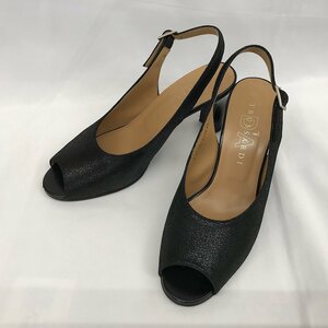 『USED』 TRUSSARDI トラサルディ パンプス 23.0cm パンプス ブラック系 レザー