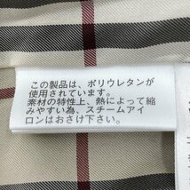 美品 BURBERRY バーバリー テーラード ジャケット 38 アウター ブラウン ベロア 三陽商会 レディース ファッション Mサイズ 古着 USED_画像8