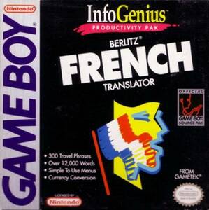 ★送料無料★北米版 InfoGenius Berlitz French Translator GB