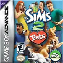 ★送料無料★北米版 Sims 2 Pets ザ シムズ 2 ペット GBA ゲームボーイアドバンス_画像1