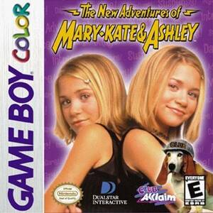 ★送料無料★北米版 New Adventures of Mary-Kate and Ashley オルセン姉妹 ケイト&アシュレー ゲームボーイカラー