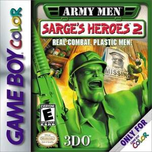 ★送料無料★北米版 Army Men Sarge's Heroes 2 アーミーメン サージズ ヒーローズ２ ゲームボーイ