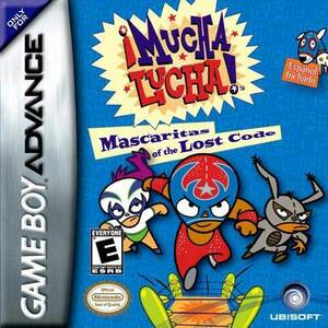 ★送料無料★北米版 Mucha Lucha Mascaritas of the Lost Code ムーチャ ルーチャ マスカリタス オブ ザ ロスト コード GBA