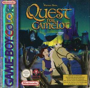 ★送料無料★北米版 Quest for Camelot クエスト フォー キャメロット ゲームボーイカラー