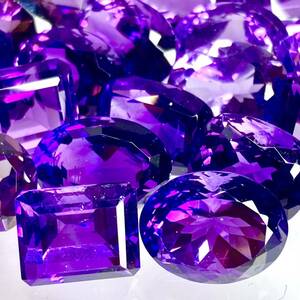 ●天然アメジストおまとめ● j 300ctルース 裸石 宝石 ジュエリー jewerly ジュエリー amethyst 紫水晶 カボション