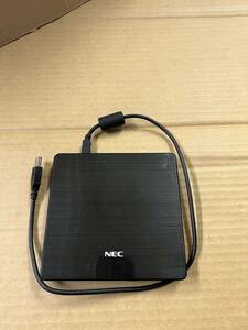 動作品　 NEC Slim Portable DVD Writer GP60NB60 (ANCK 12B) 　USBケーブル付き　（2）