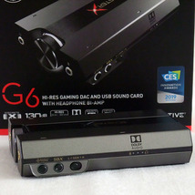 CREATIVE SOUND BLASTER X G6 USB-DAC D/Aコンバーター SB1770_画像2