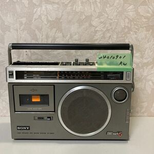 ジャンクSONY 1980 mark5 CF-1980V 3バンドラジカセ カセットレコーダー ラジオ ソニー 昭和レトロ 