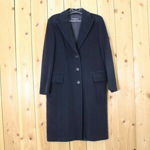 [PT13032] ウィークエンドマックスマーラ チェスターコート ネイビー系 42 WEEKEND MaxMara