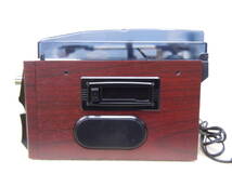 A562 美品中古 動確済 bearmax マルチオーディオレコーダー プレーヤー MA-17CD CD レコード カセット ラジオが１台に SD USB リモコン_画像6