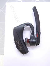 A662 美品中古 poly plantronics プラントロニクス Bluetooth ワイヤレスヘッドセット Voyager 5200 テレワーク ドライバー 在宅 高音質_画像4
