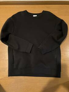 【WEB限定 WARDROBE SMART】ダブルニット クルーネック スウェット/セットアップ対応　BEAUTY&YOUTH UNITED ARROWS　サイズL