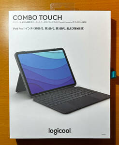 新品 ロジクール logicool Combo Touch iPad Pro 11インチ iK1176GRAr 第4世代 第3世代 第2世代 第1世代 対応 トラックパッド付きケース