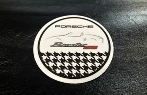 ポルシェ ボクスター 25周年 記念 ステッカー 千鳥柄 Porsche 911 912 914 924 928 944 968 356 718 ケイマン カレラ スパイダー (-p25bx01